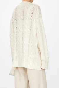 Italian Alpaca Wool Chunky Knit Sweater