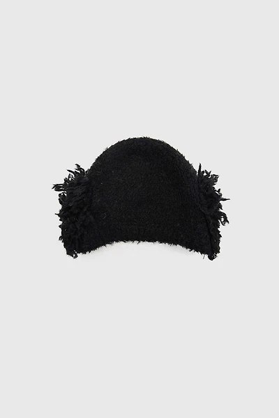 Italian Cariaggi Silk Alpaca Cashmere Earflap Hat