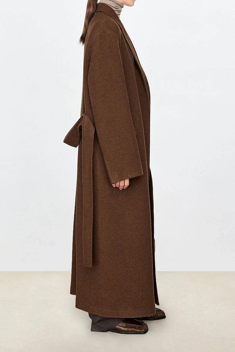 Italian Cashmere Handcrafted Long Coat