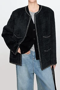 Italian Couture Alpaca & Wool Jacket
