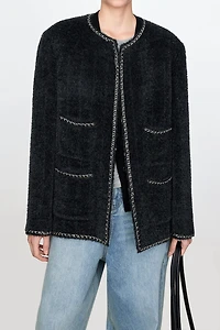 Italian Couture Alpaca & Wool Jacket