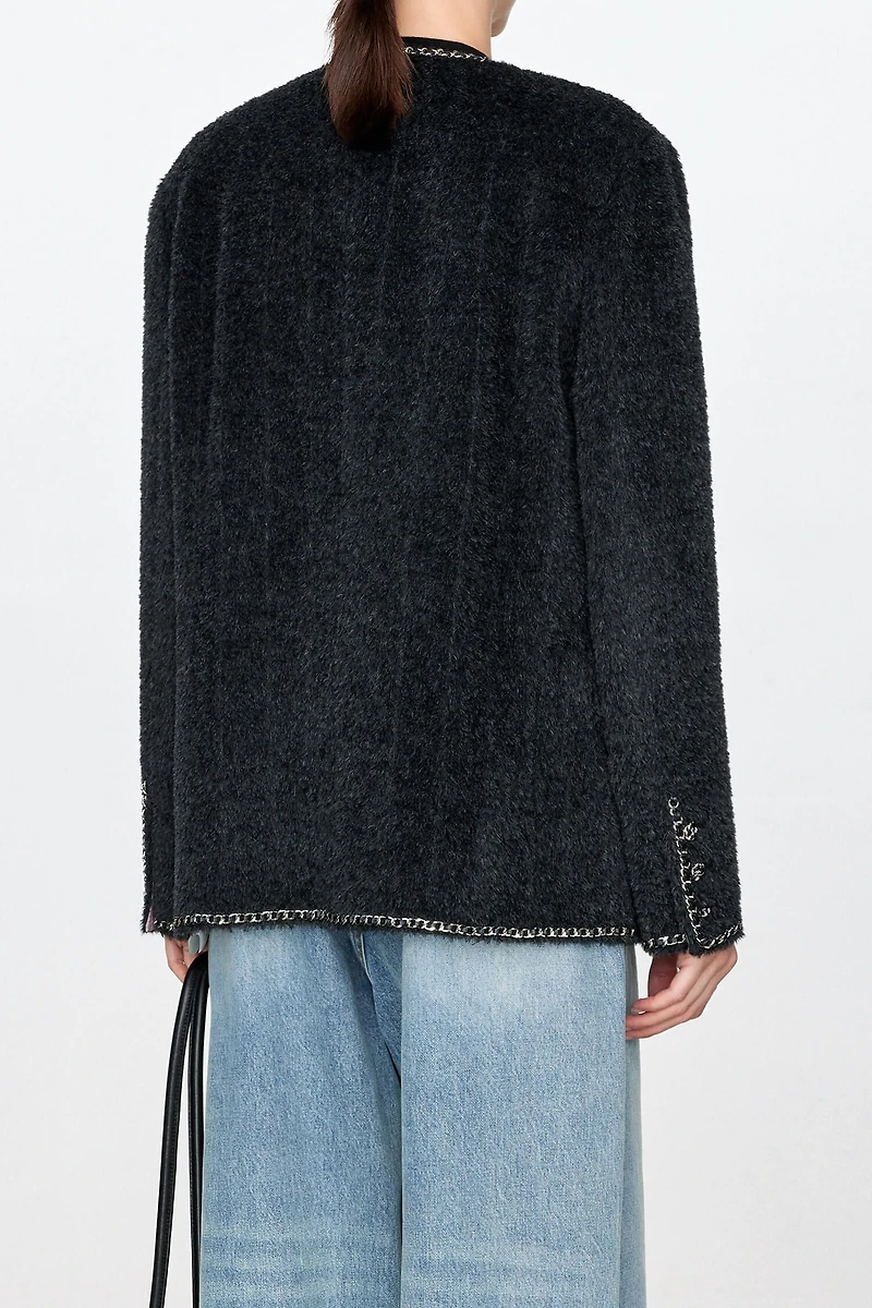 Italian Couture Alpaca & Wool Jacket