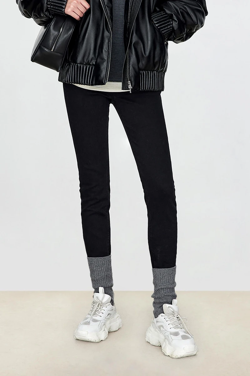 Italian Heavy Denim Stretch Skinny Jeans
