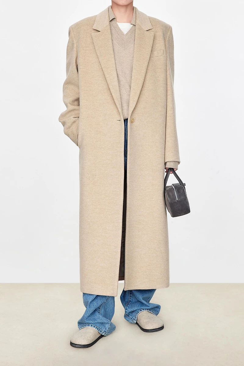 Italian High-Density Woolen Overcoat Suit