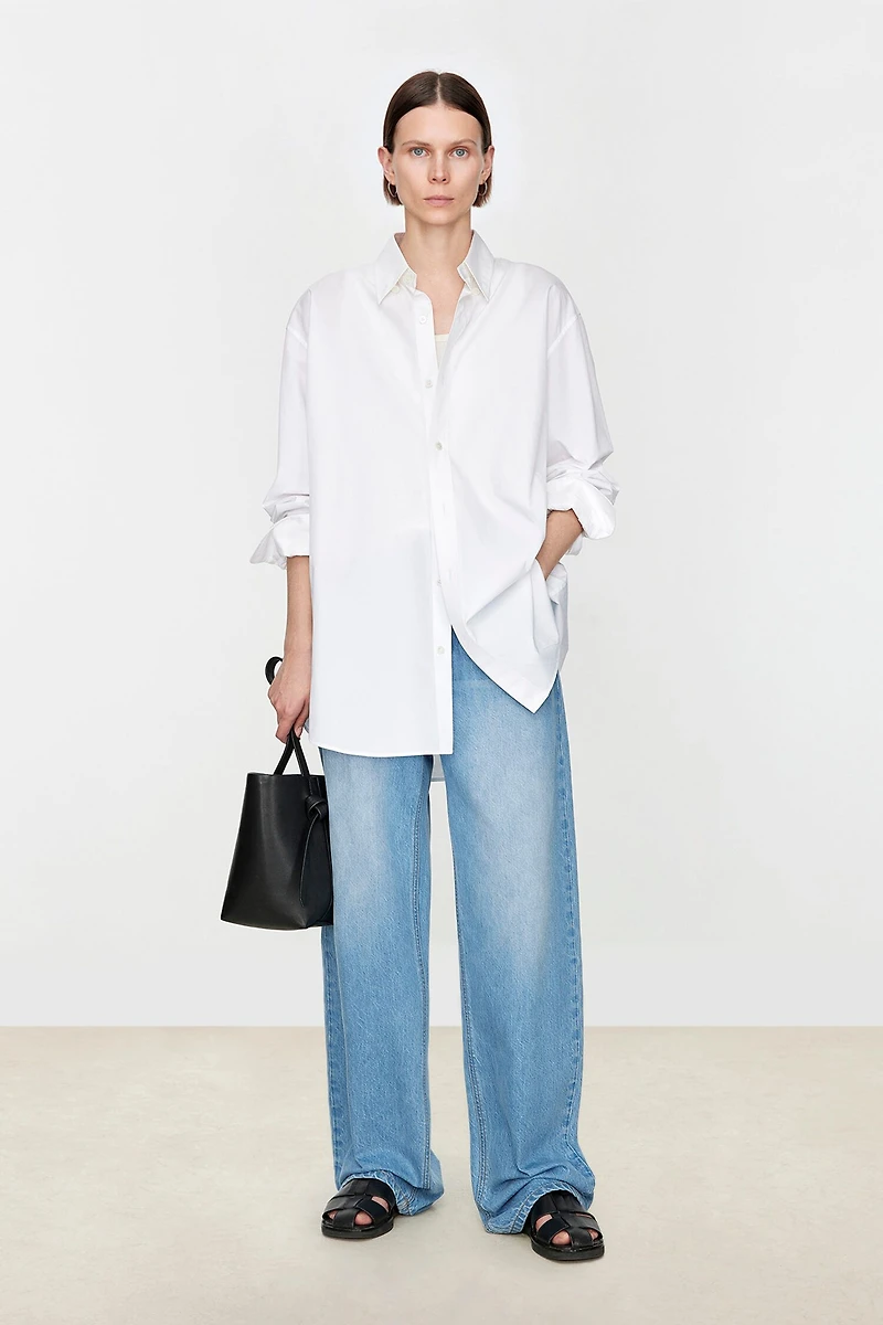 Italian Imported 100% Cotton Straight Leg Jeans