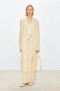 Italian Lambskin Suede Square-Toe Mules