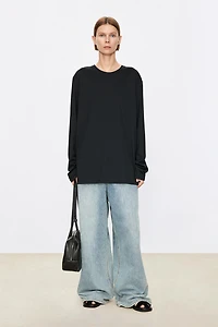 Italian Premium PIMA Cotton Long-Sleeved T-Shirt