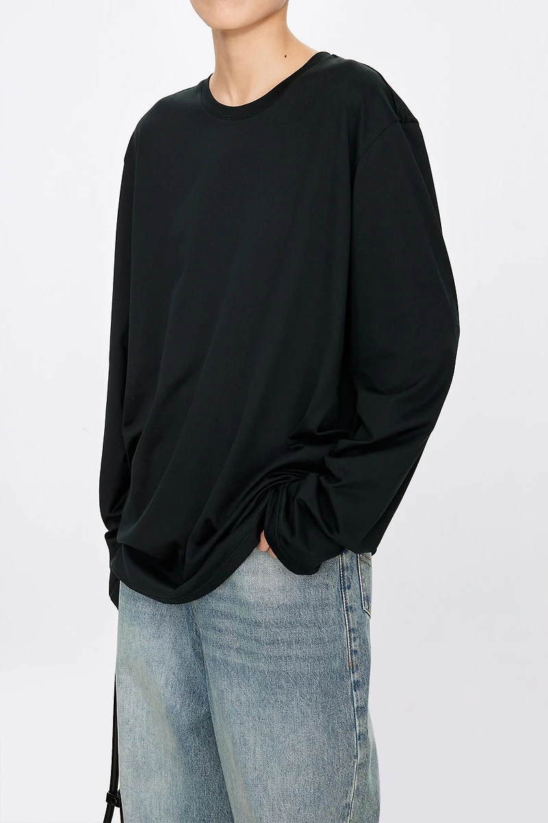 Italian Premium PIMA Cotton Long-Sleeved T-Shirt
