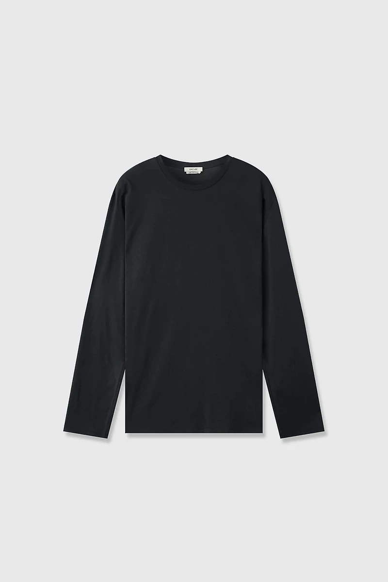 Italian Premium PIMA Cotton Long-Sleeved T-Shirt