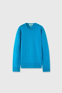 Italian Pure Cashmere Crew-neck Sweater