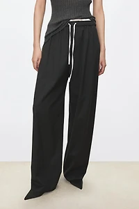 Italian Wool Relaxed Trousers