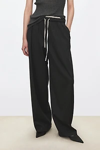 Italian Wool Relaxed Trousers
