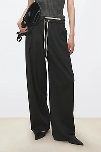Italian Wool Relaxed Trousers