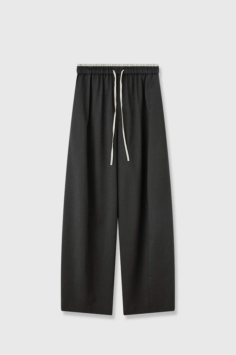 Italian Wool Relaxed Trousers