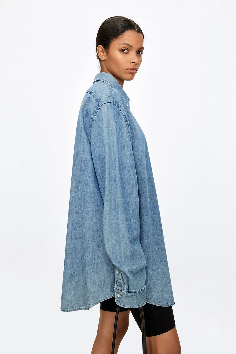 Italian Soft Denim Classic Shirt
