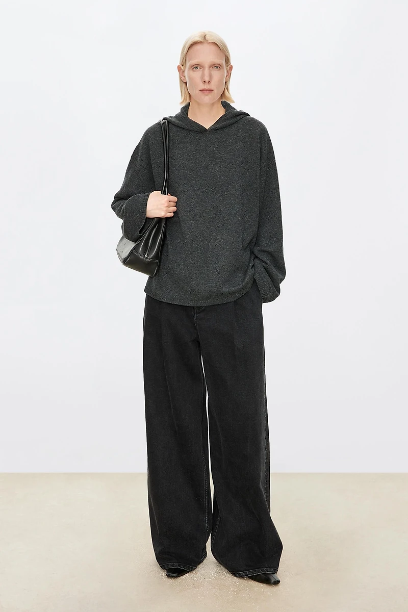 Italian Stretch Cotton Loose-Fit Denim