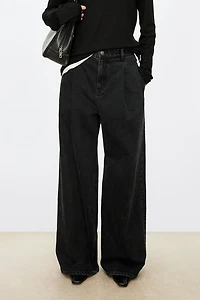 Italian Stretch Cotton Loose-Fit Denim