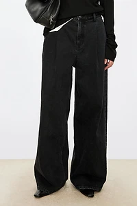 Italian Stretch Cotton Loose-Fit Denim