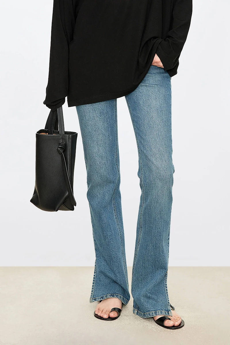 Italian Stretch Flare Denim