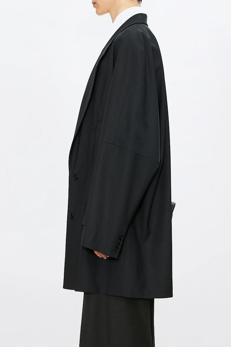 Italian VBC Pure Wool Batwing Sleeve Blazer