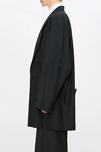Italian VBC Pure Wool Batwing Sleeve Blazer