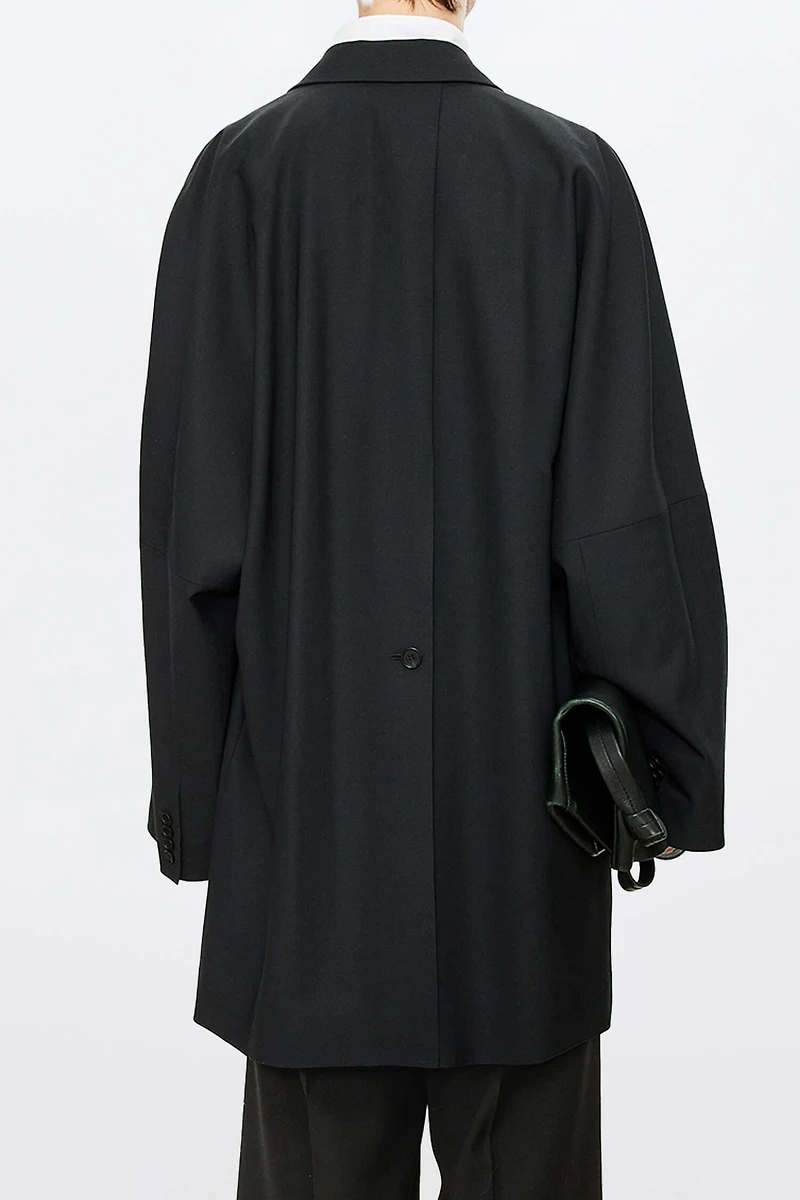 Italian VBC Pure Wool Batwing Sleeve Blazer