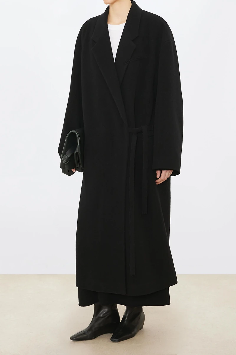 Italian Velvet-pile Cashmere Wool woolen Coat