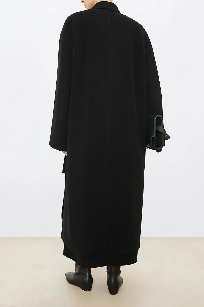 Italian Velvet-pile Cashmere Wool woolen Coat