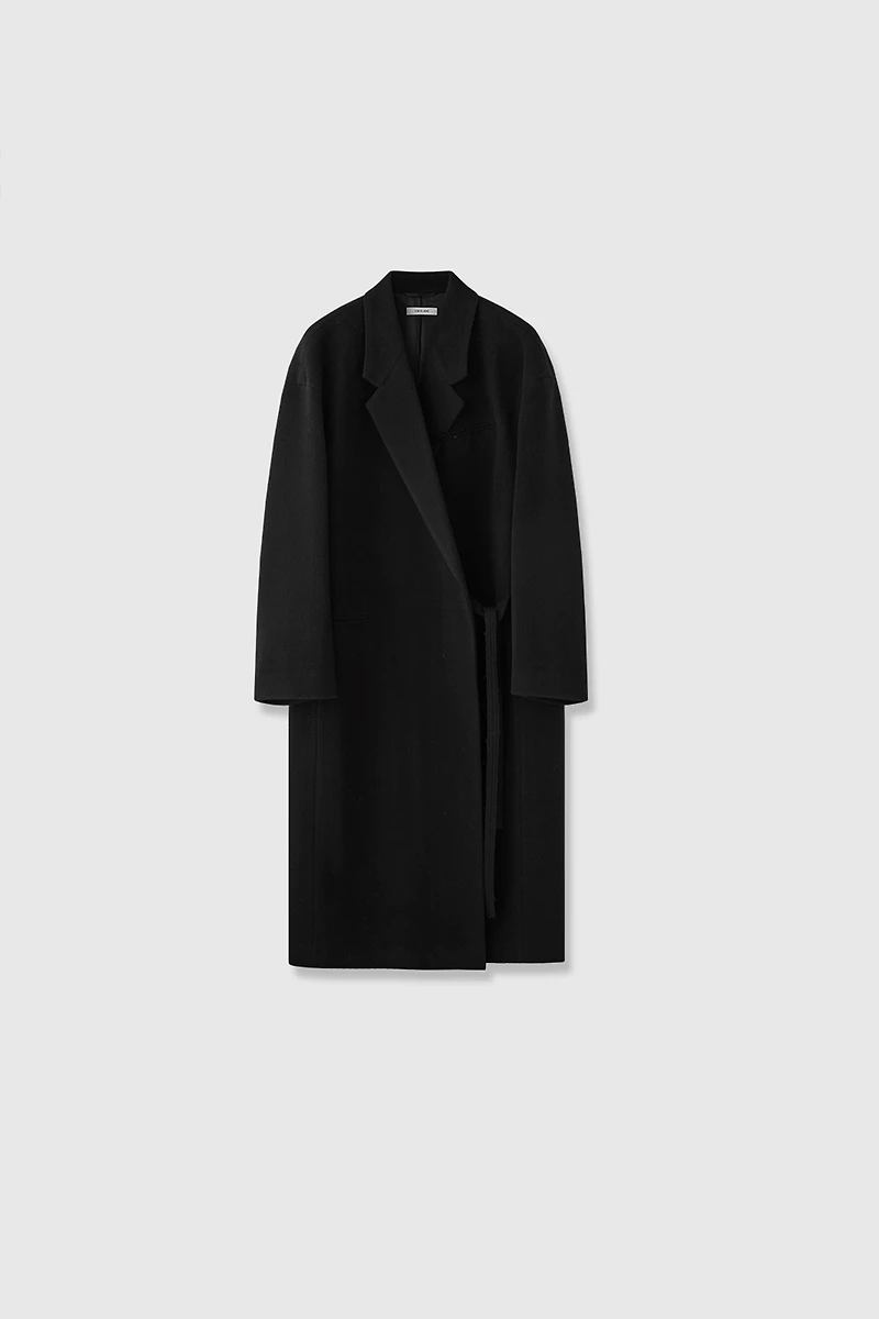 Italian Velvet-pile Cashmere Wool woolen Coat