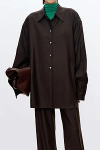 Italian Wool Flannel Shirt