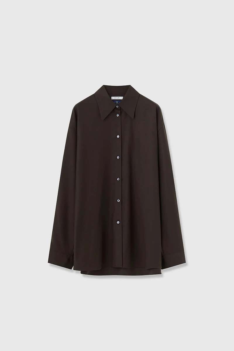 Italian Wool Flannel Shirt