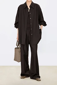 Italian Wool Flannel Trousers