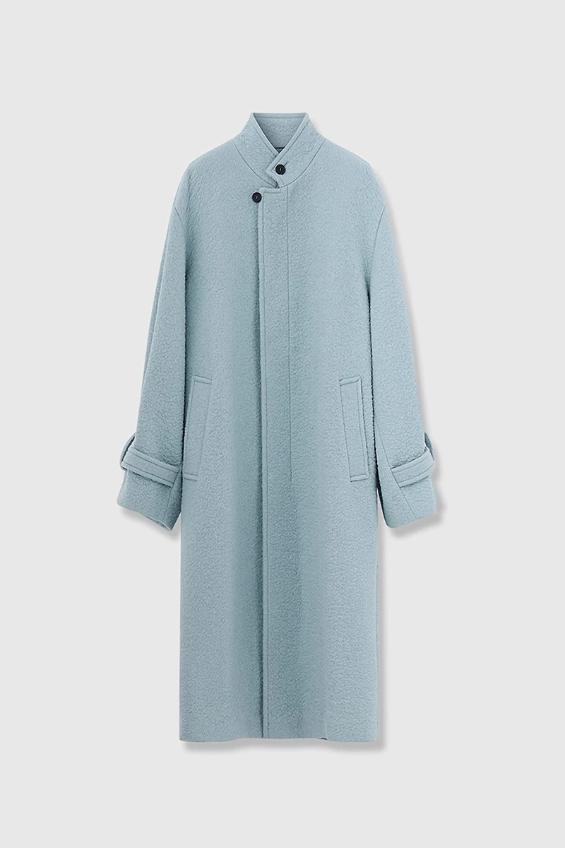 Italian Wool Minimalist Coat