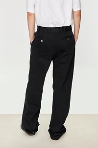 Italian Cotton Denim Tapered Jeans