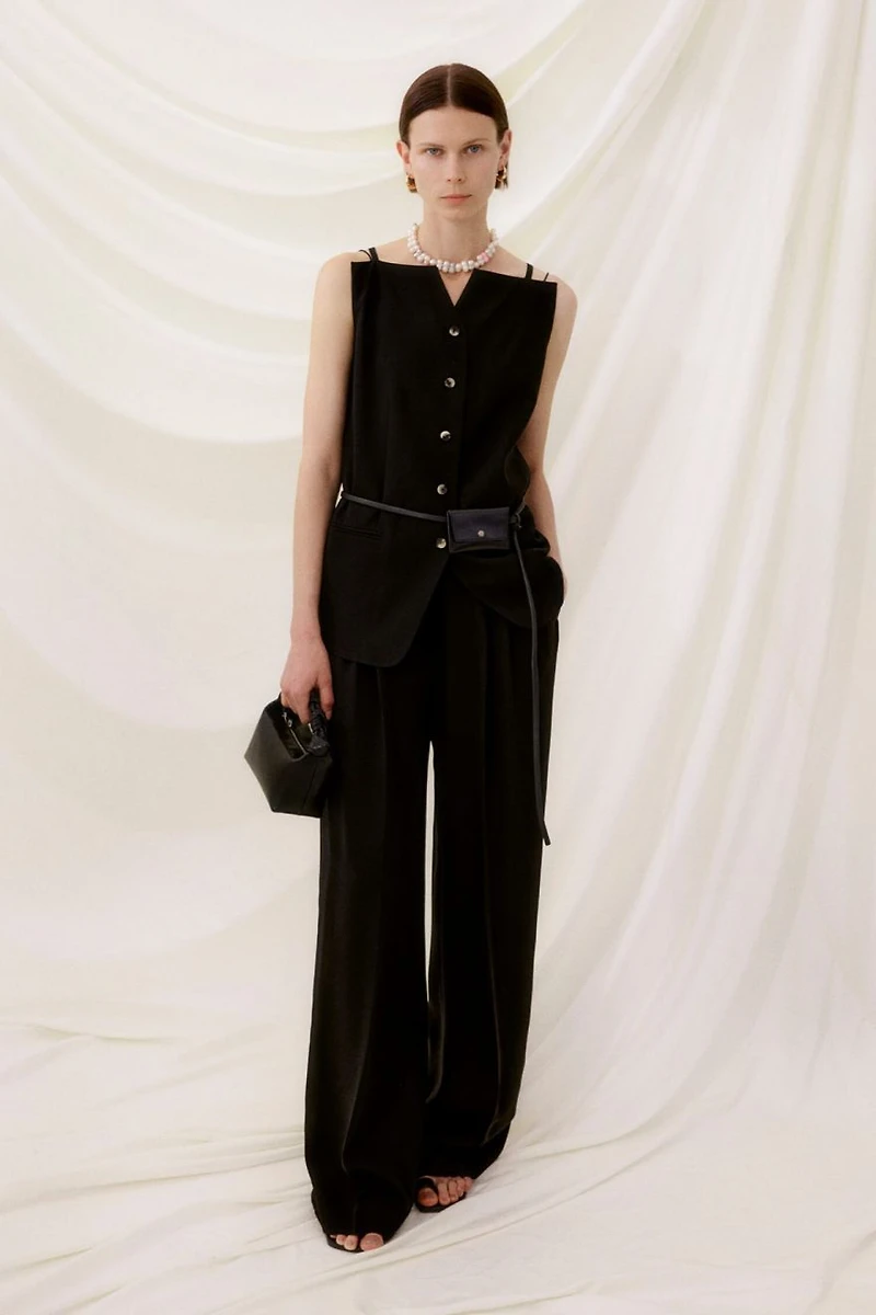 Italian Suede Handcrafted Knot Bento Bag