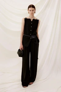 Italian Suede Handcrafted Knot Bento Bag