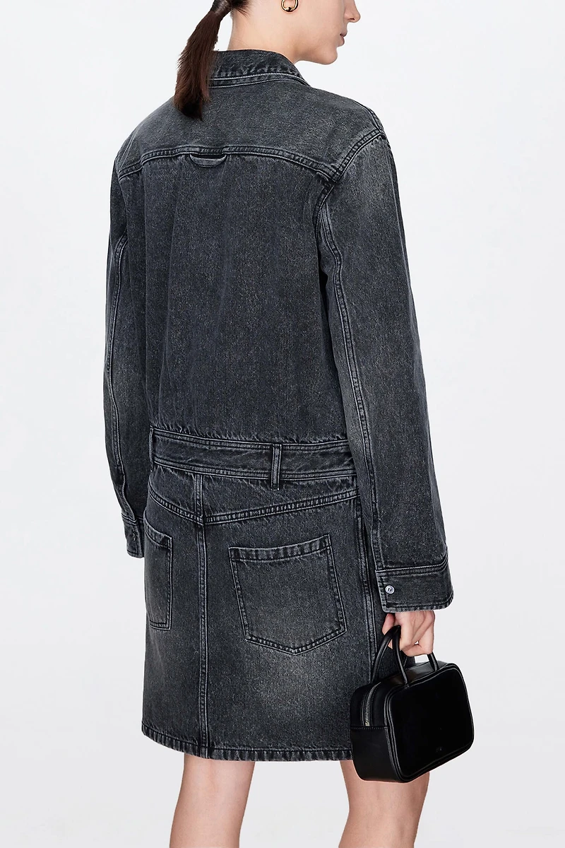 Italian Denim Shirt Dress