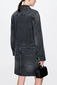Italian Denim Shirt Dress