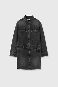 Italian Denim Shirt Dress