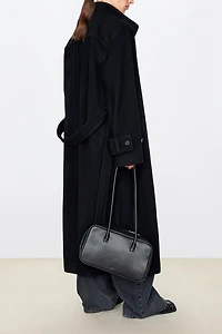 Italian Pure Wool Raglan Shoulder Coat