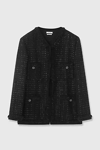 Italian Tweed Ribbon Coat