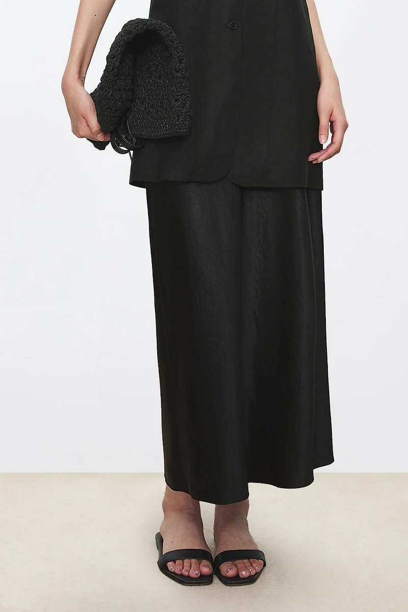 Japanese 100% Acetate Satin Skirt