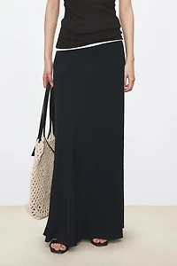 Japanese 100% Triacetate Midi Skirt