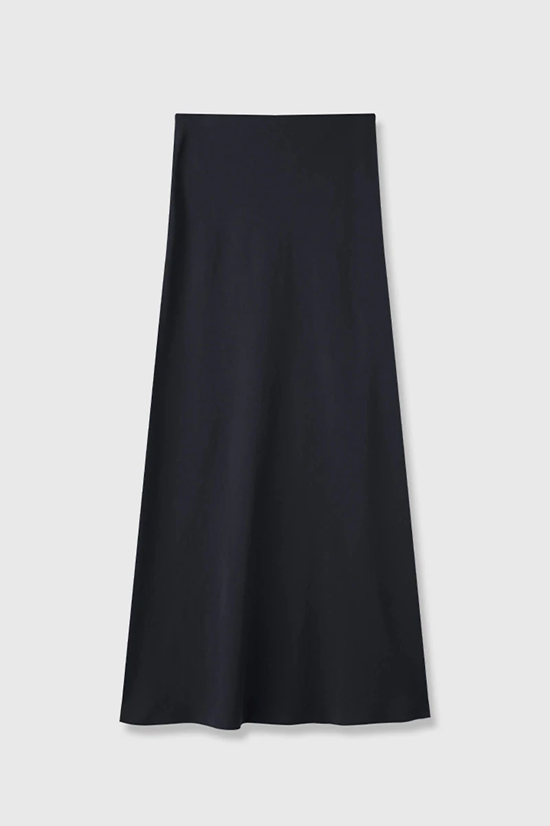 Japanese 100% Triacetate Midi Skirt