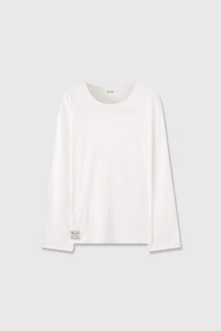 Japanese Cotton Knit Long Sleeve Top