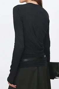 Japanese Crinkled Cotton Top