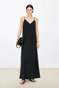 Japanese Triacetate Sweetheart Slip Dress