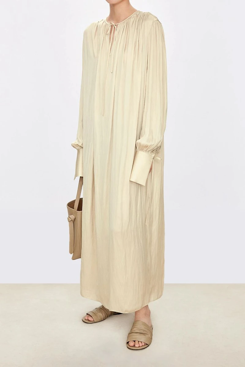 Japanese High-Density Soft Light Fabric Dress