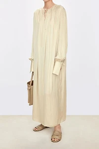 Japanese High-Density Soft Light Fabric Dress