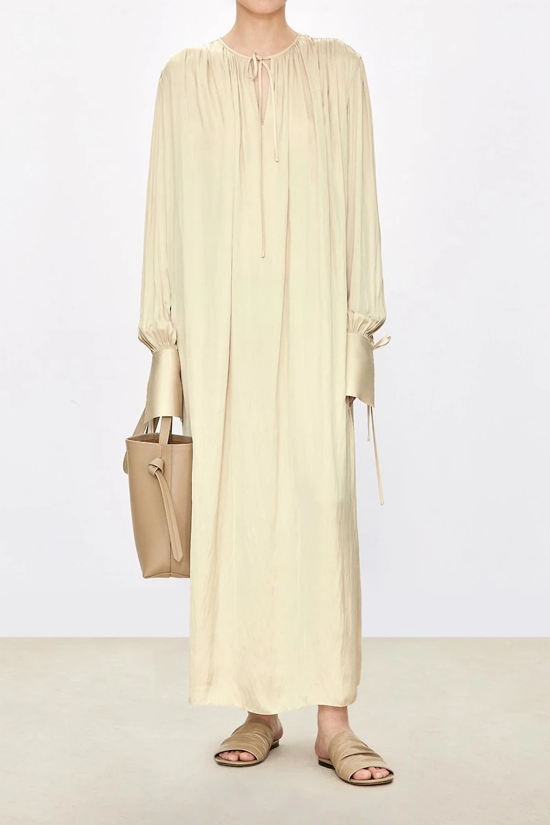Japanese High-Density Soft Light Fabric Dress